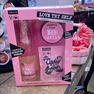 Pink Bath Set